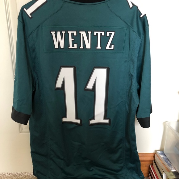 CARSON WENTZ EAGLES HOME JERSEY - Picture 2 of 5